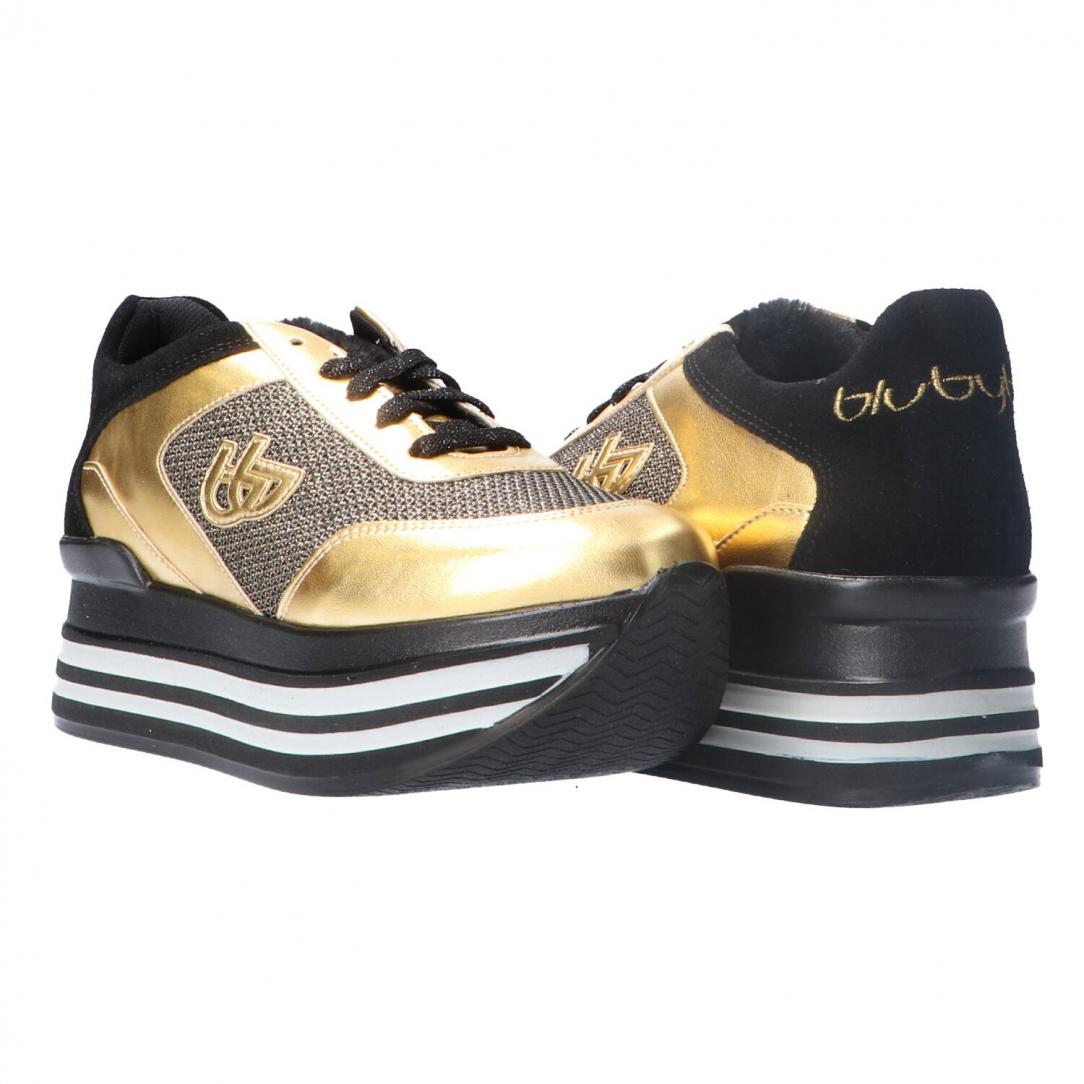 Sneaker Platform Oro 3