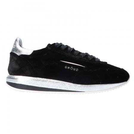Sneakers Donna Low velv rock Nere