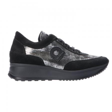 Sneakers Donna A new Microcanvas Nere