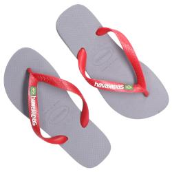 Scarpe mare Hava Brasil logo Grigio