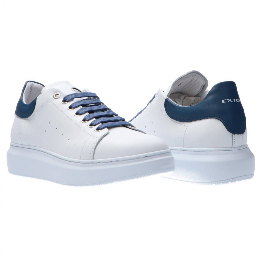 955 nappa bianca verde denim Blu 955 nappa bianca verde denim Blu 3