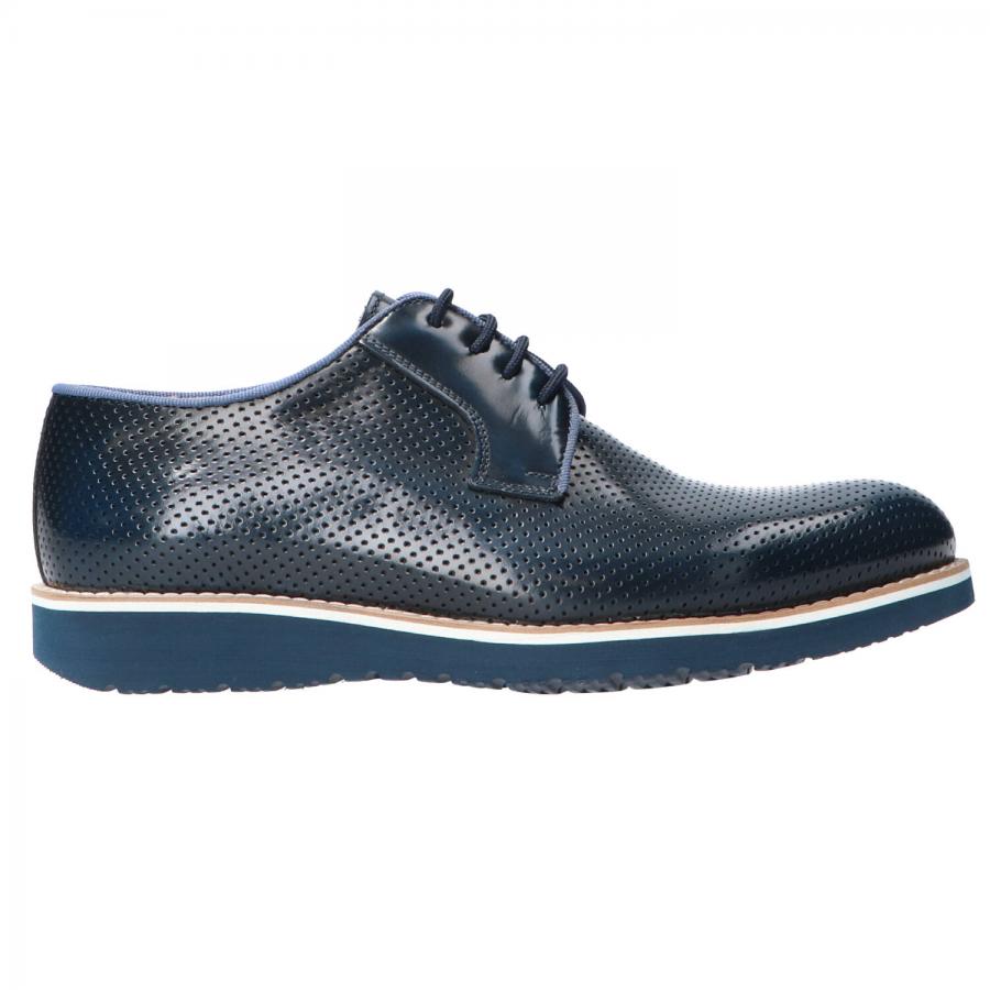 Scarpe inglesine 2025 uomo blu