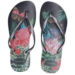 Havaianas Scarpe mare Scarpe mare Hava slim tropical Nere