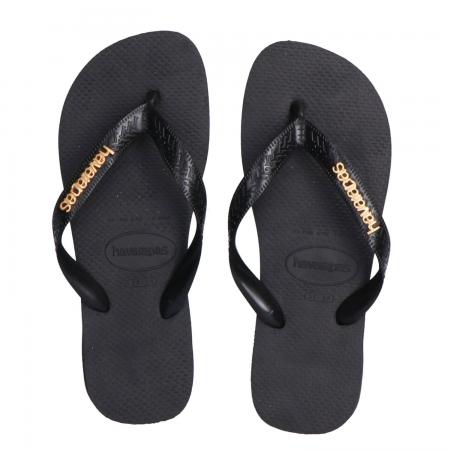 Scarpe Mare Donna Hava logo metallic Nere