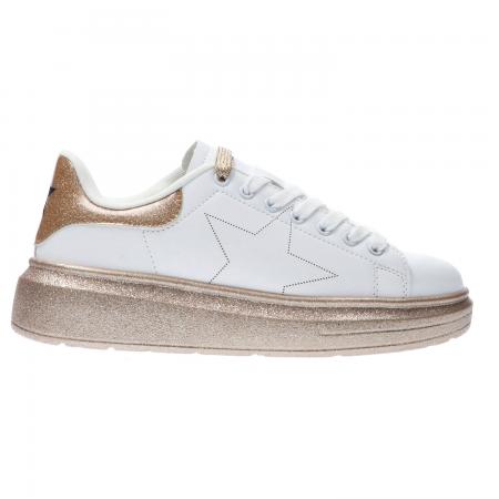 Sneakers Donna SA80222 Bianche