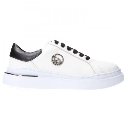 Sneakers Donna BB040 stringata in pelle...