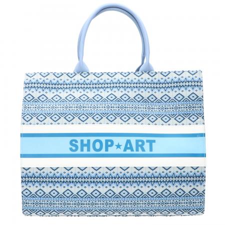 Shopper Donna SHOPPER BAG Fantasia Azzurro