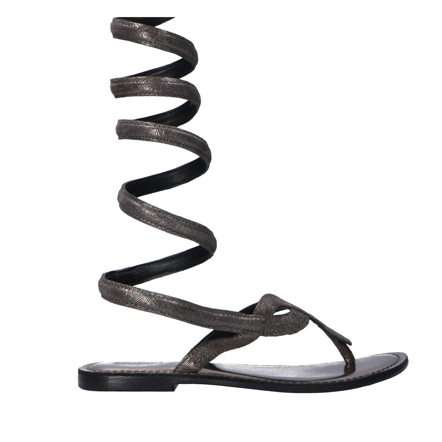 Coral Blue Sandali Sandali Xl Wrap up special piton Grigio