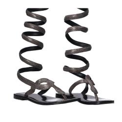 Sandali Xl Wrap up special piton Grigio