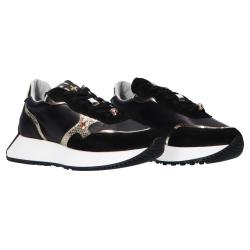 Sneakers Gipsy05 combi oro nero oro