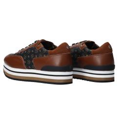 Sneakers Platform heritage Marrone