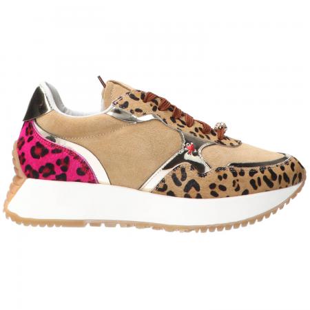 Sneakers Donna Gipsy10 maculato Beige...