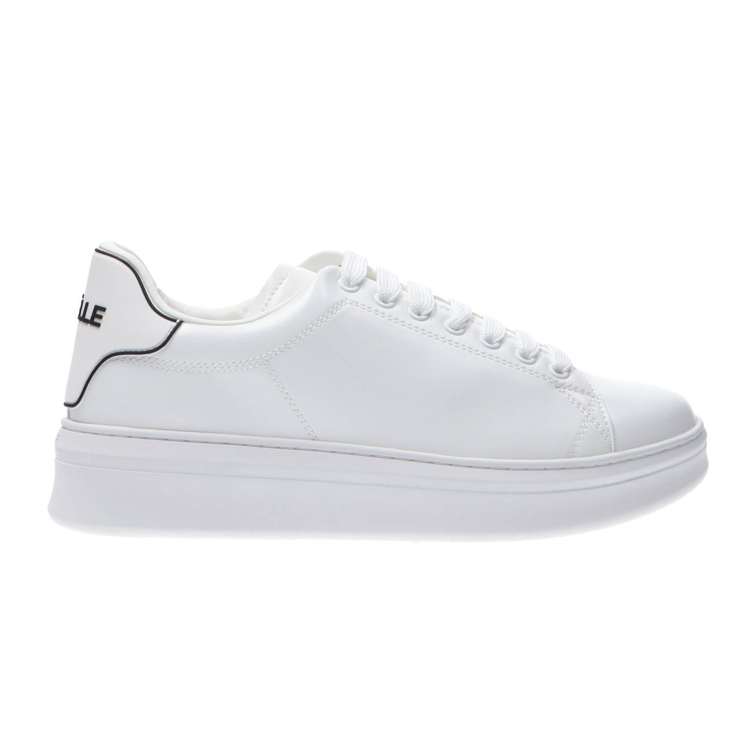 Gaelle Paris Sneakers Sneakers Ecopelle rubber patch linea GACA Bianco