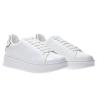 Sneakers Ecopelle rubber patch linea GACA Bianco