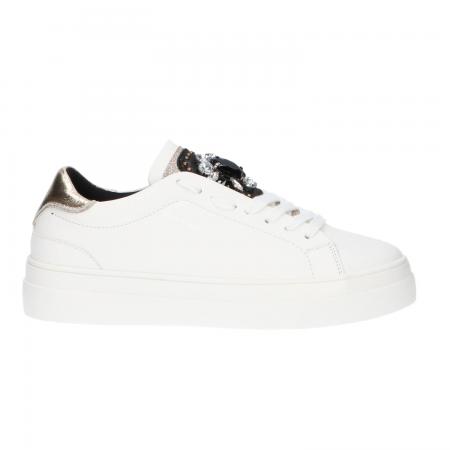 Sneakers Donna GB542 STRASS Bianche