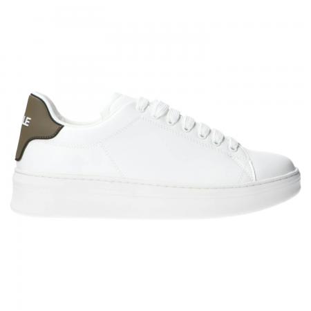 Sneakers Donna Ecopelle rubber patch linea...