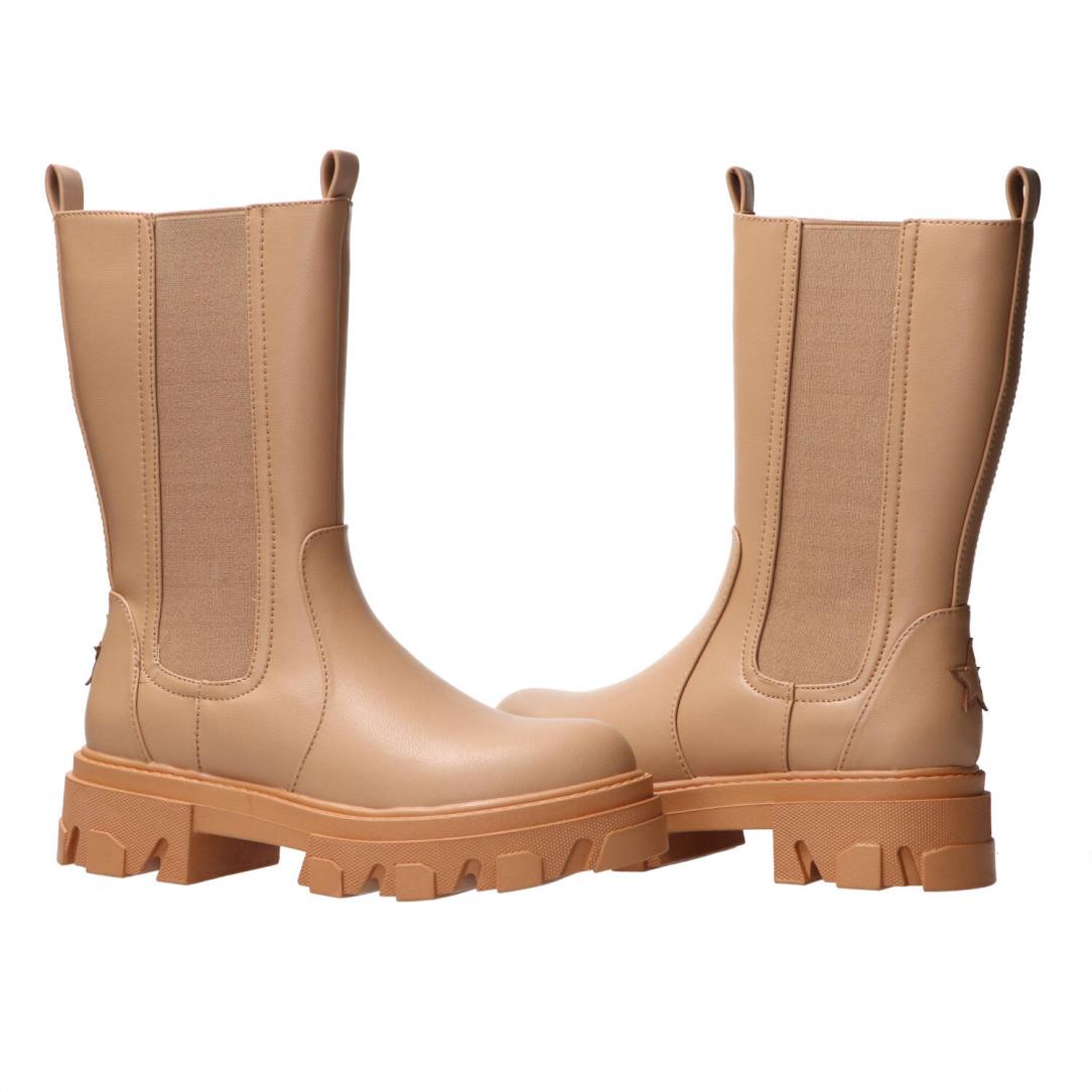 Boots giselle Beige 3