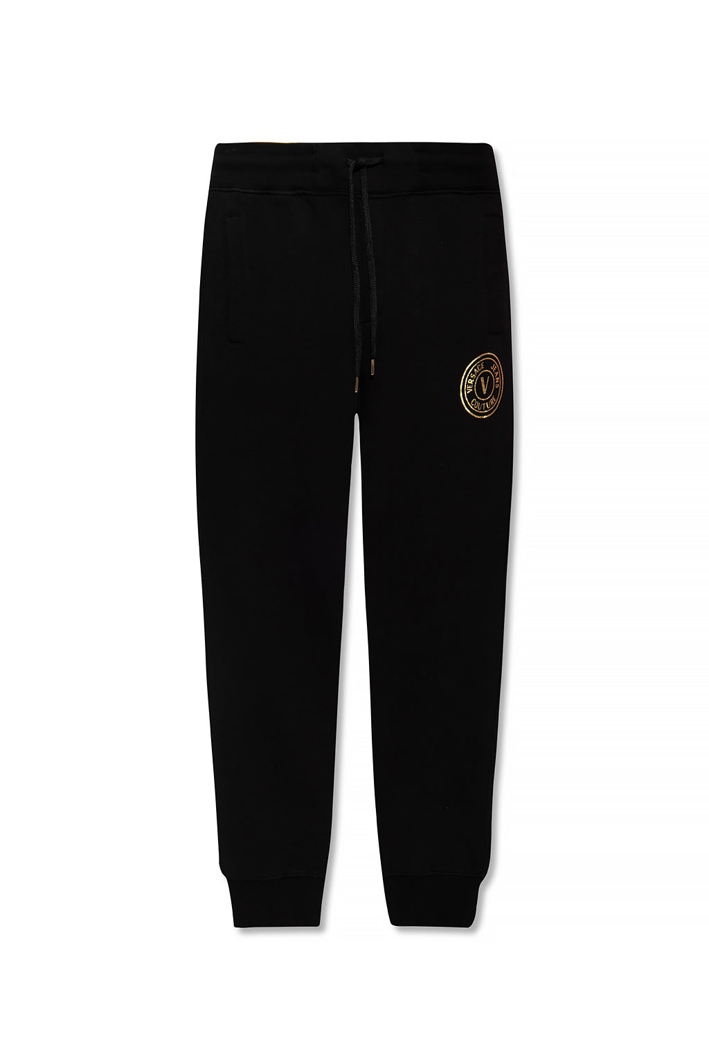 Versace Tute Tute 73GAAT06 LOGO PANT. Nero Oro