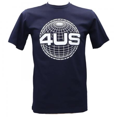 T Shirt Uomo 22TS04 MAXI LOGO Blu