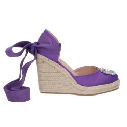Gaelle Paris Sandali Sandali GBCDP3035 ESPADRILLAS ZEPPA Viola