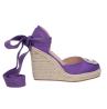 Gaelle Paris Sandali Sandali GBCDP3035 ESPADRILLAS ZEPPA Viola - Foto 1