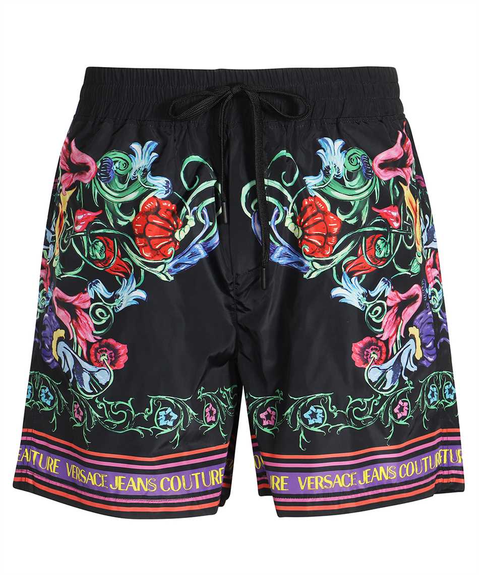 Versace Pantaloncini Pantaloncini 74GADD18 SHORTS PRINT Multicolore