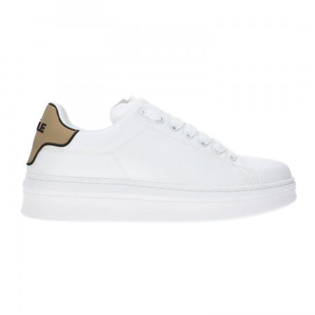 Sneakers Donna Ecopelle rubber patch linea...