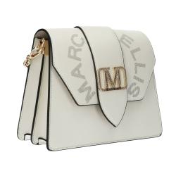 Borse a spalla Kourtney L logato Beige