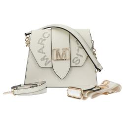 Borse a spalla Kourtney L logato Beige