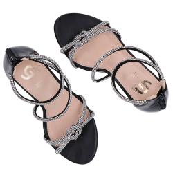 Sandali GP 23 441 multistrass Nero