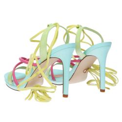 Sandali GD800 intreccio multicolor