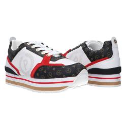 Sneakers Platform TA15333 Nero rosso