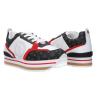 Sneakers Platform TA15333 Nero rosso