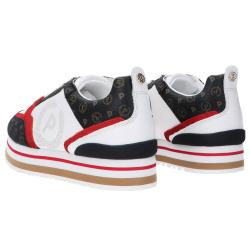 Sneakers Platform TA15333 Nero rosso