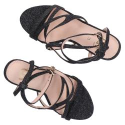 Sandali Gp 435 glitter Nero