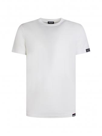 T Shirt Uomo D9M3S4530 T-SHIRT BASIC Bianco