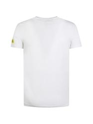 T-shirt D9M204480 BASIC T-SHIRT Bianco Giallo