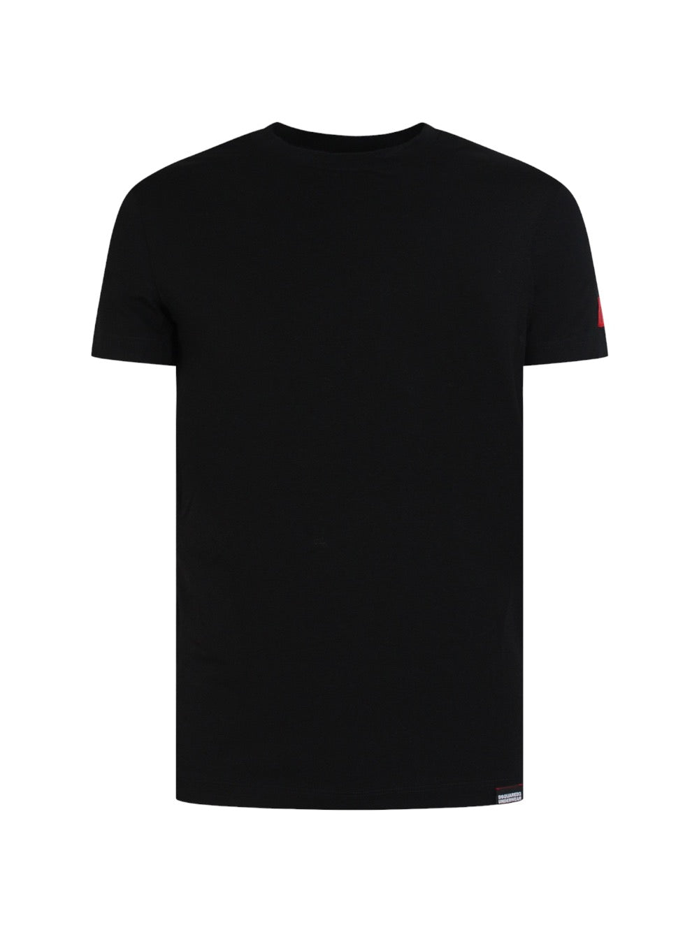 Dsquared2 T-shirt T-shirt D9M204480 BASIC T-SHIRT Nero Rosso