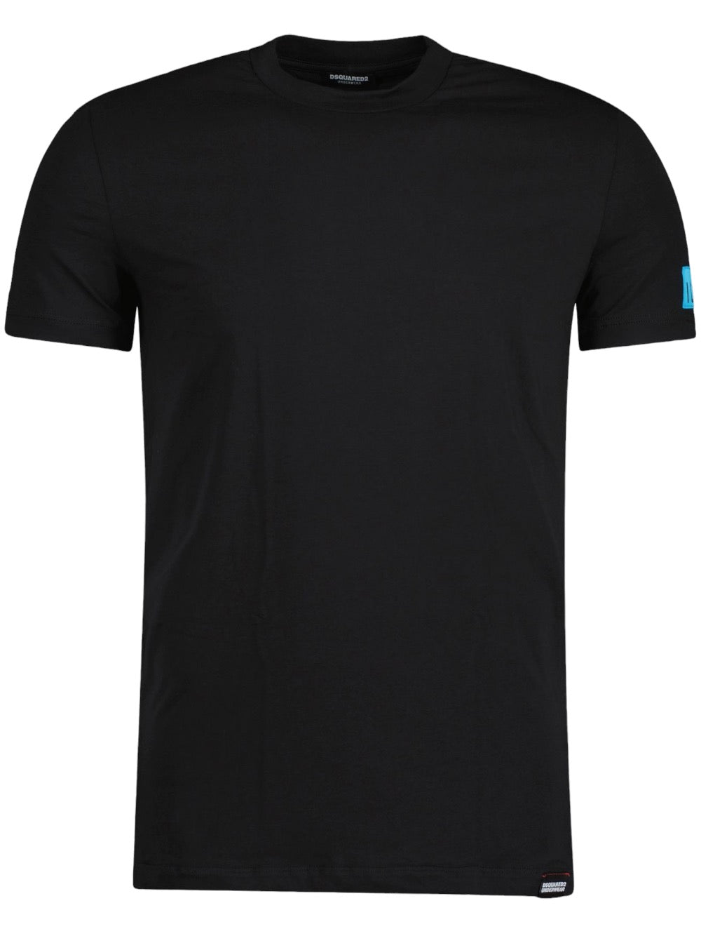 Dsquared2 T-shirt T-shirt D9M204480 BASIC T-SHIRT Nero Azzurro