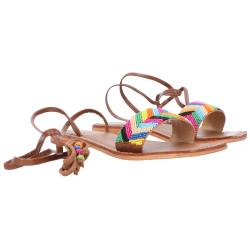 Sandali SCHIAVA PERLINE Cuoio