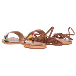 Sandali SCHIAVA PERLINE Cuoio