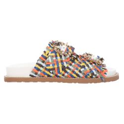 Coral Blue Sandali Sandali SANDALO PAGLIA Multicolore