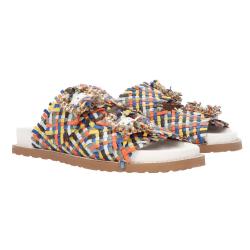 Sandali SANDALO PAGLIA Multicolore