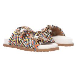 Sandali SANDALO PAGLIA Multicolore