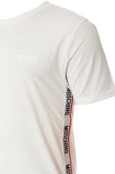 T-shirt BANDA LATERALE 0783 Bianco