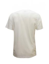 T-shirt BANDA LATERALE 0783 Bianco
