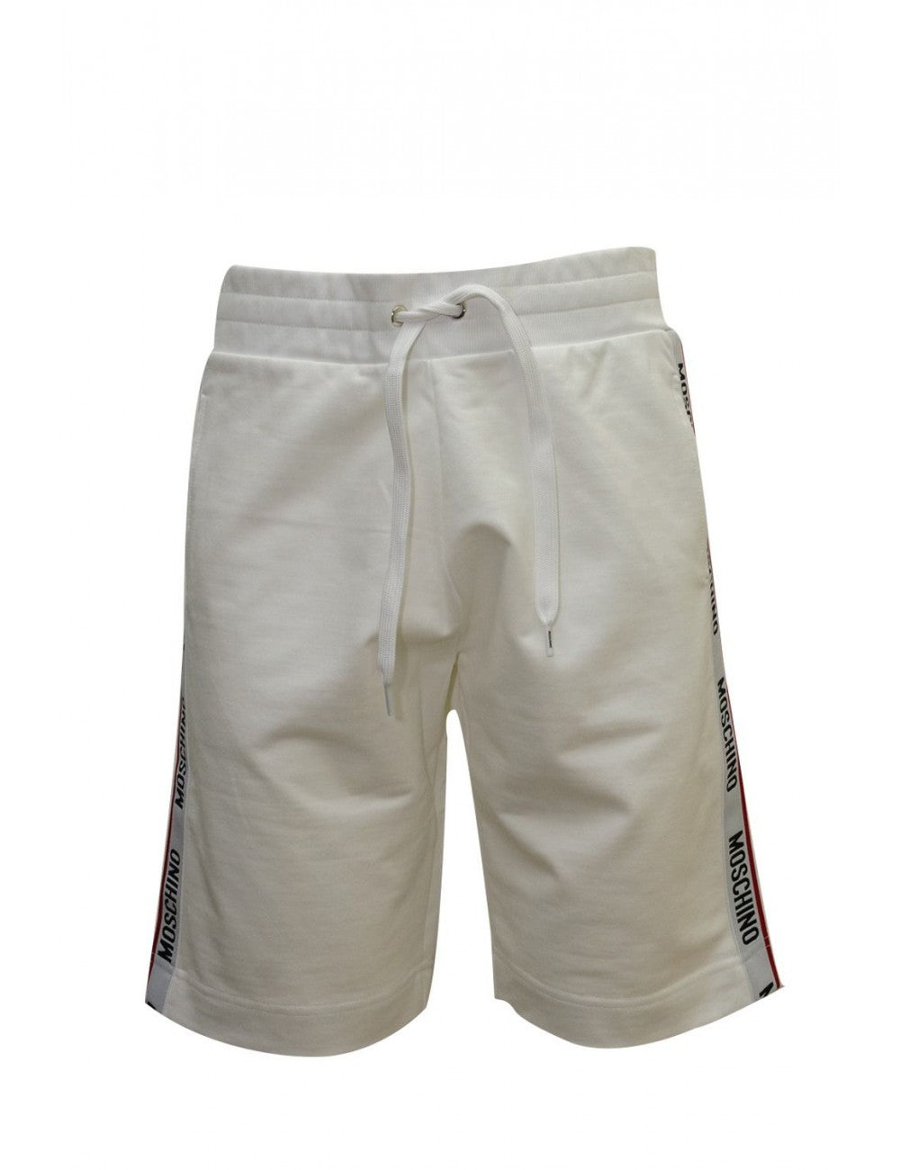 Moschino Bermuda Bermuda 4409 BANDA LATERALE Bianco