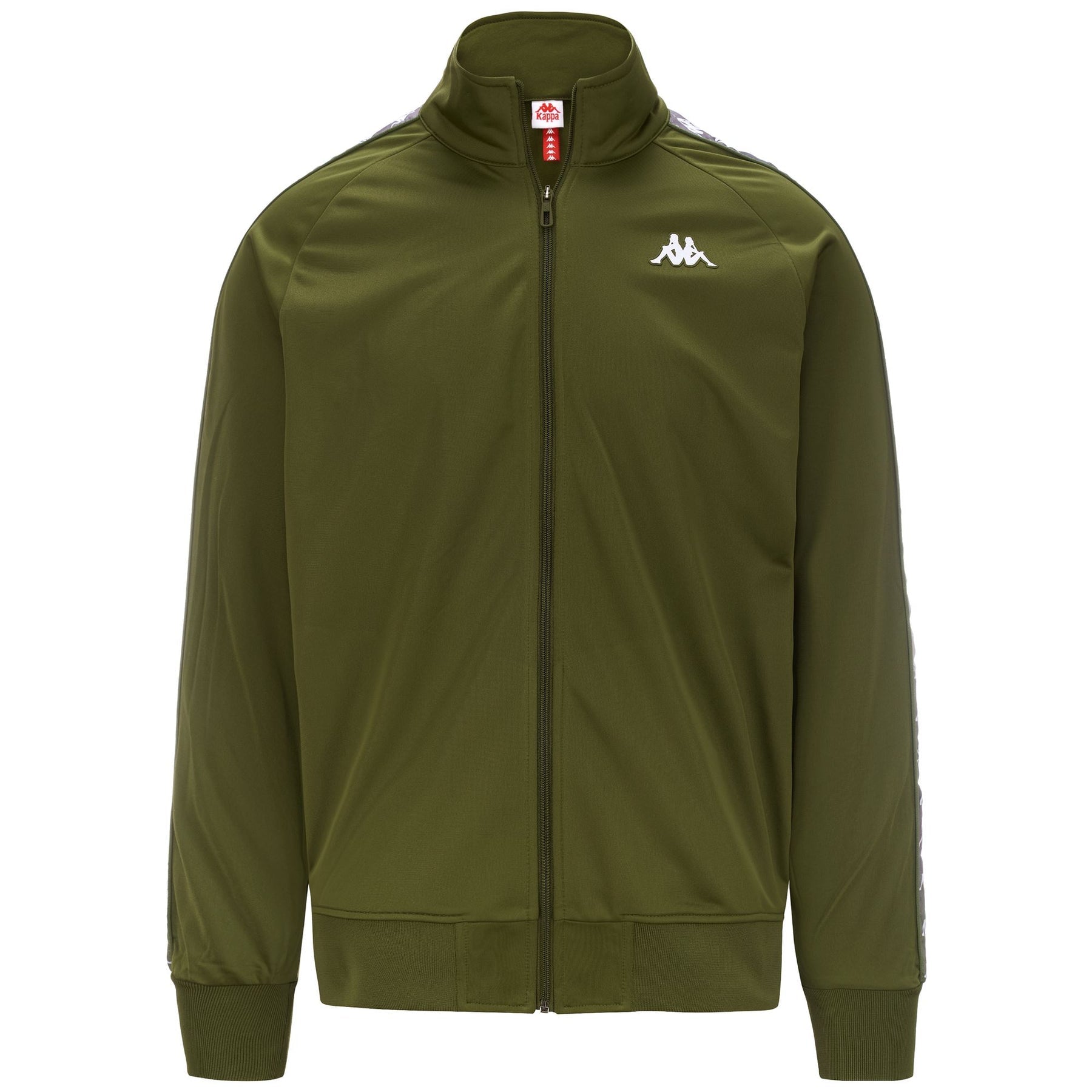 Kappa Felpe Felpe 34184MW BANDA ANNISTON GRAPHIKTAPE Militare