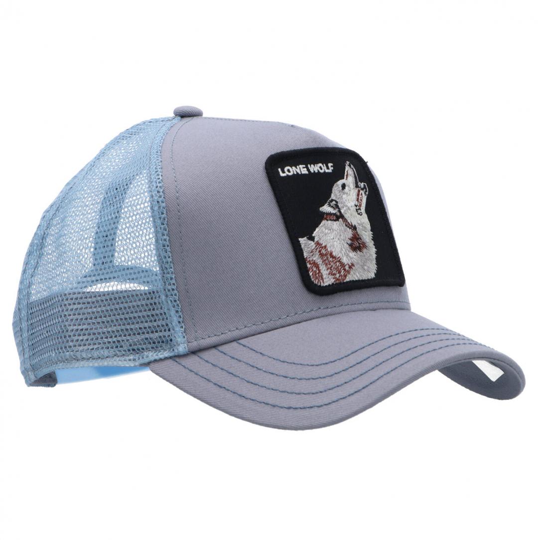 Animal baseball cap Grigio lone wolf 2