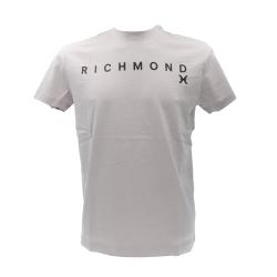 Richmond T-shirt T-shirt UMA23082TS T-SHIRT BURASA Grigio Chiaro